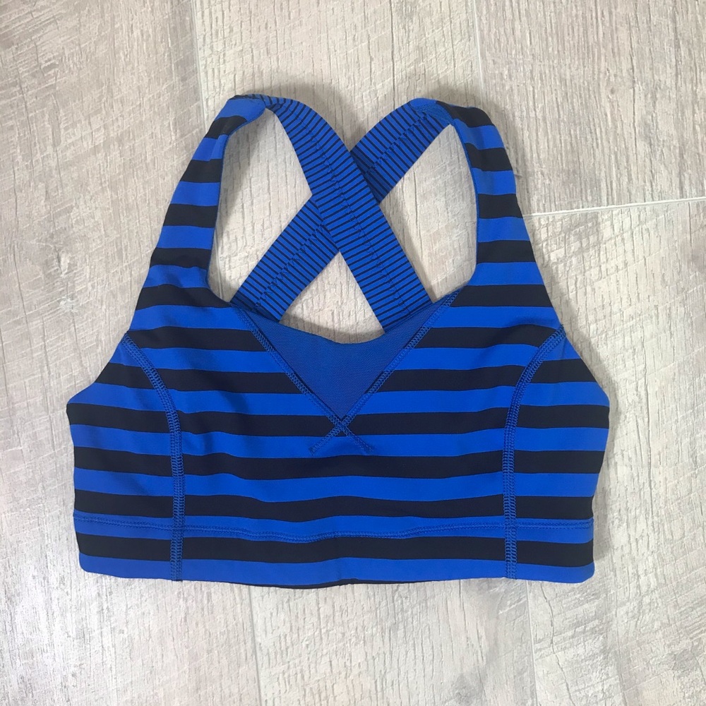 Lululemon In A Flash Bra Baroque Blue - Picture 3 of 8